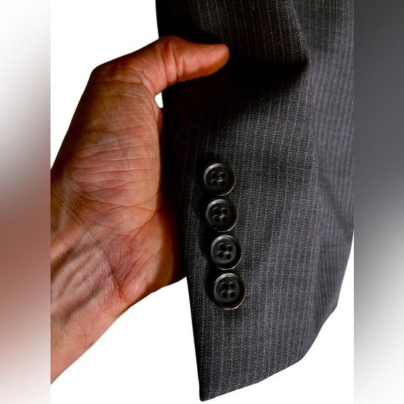 Calvin Klein- gray mens wool blazer - Picture 5 of 6